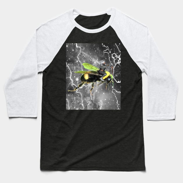 Fantasy Star Flight Baseball T-Shirt by icarusismartdesigns